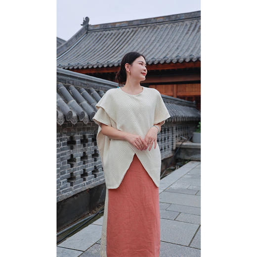 遇见敦煌-开叉半裙（24706757CY-飞天帔） 商品图1