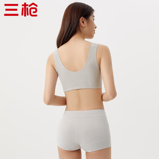 Threegun三枪(旗下百利安品牌)全罩杯前扣无钢圈棉文胸-L42219N11 商品图8