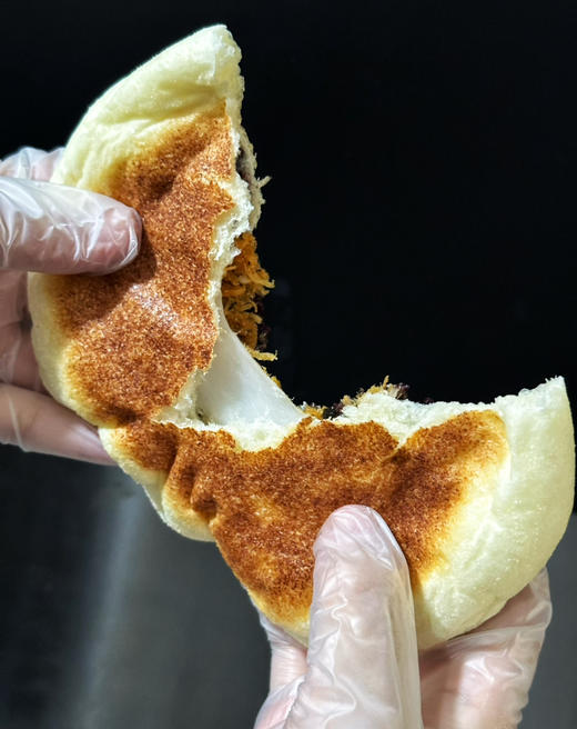 紫米麻薯肉松牛乳包 商品图1