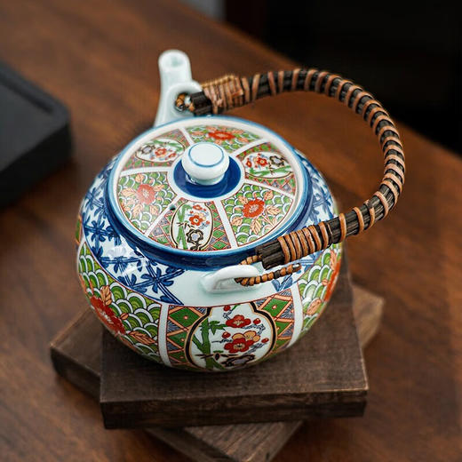 【样品清仓5折，仅1套，无货退款有古窑进口有田烧茶具套装日式和风一壶五杯茶壶茶杯礼盒商务礼品 日式和风一壶五杯茶壶茶杯礼盒伊万里茶具6件套装【不支持补差，非质量问题不退不换】S 商品图1