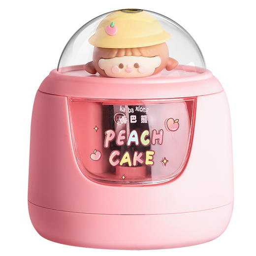 【可爱卡通咔巴熊 全自动卷笔刀】清新童趣，萌趣公仔卡通造型，无声的削笔声，小学生专用，让写字变得更加快乐！ 商品图4