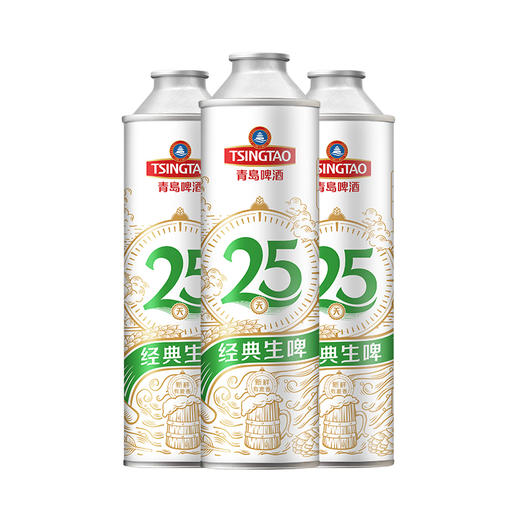 青岛啤酒经典生啤10度1L*6礼盒装 商品图2