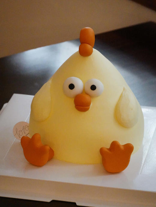 「墩墩鸡」翻糖巧克力·100%动物奶油（附图6寸造型·提前4天预订） 商品图1