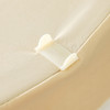 自然醒双导轨强遮光非涂层静电植绒环保透气床帘款学生蚊帐奶油风上铺床帘大学生寝室下铺遮挡窗帘蚊帐HH 商品缩略图8