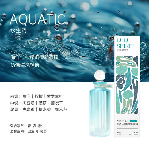 璐璐馨-浪漫满屋系列无火香薰馨绘系列衣柜香包(花香调绿叶调水生调木质调) 商品图8