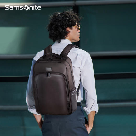 新秀丽ROTHES系列轻软商务双肩包UD1*001 商品图2