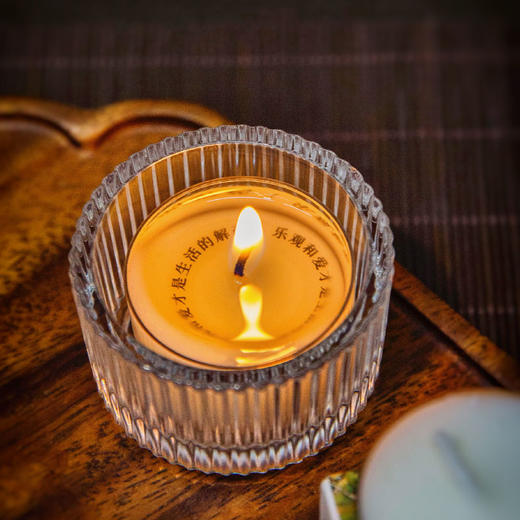 羽诗制造出品 花染灯影手提书灯烛台香薰蜡烛月饼礼盒套装 商品图3