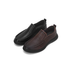 西村名物2024年新款舒适软底软面商务休闲男鞋X14AW13941