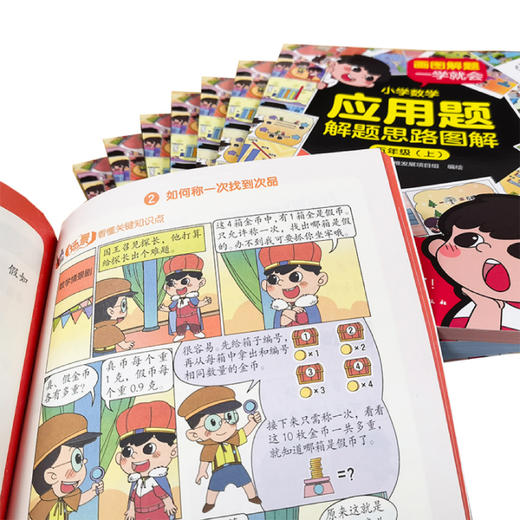 《小学数学应用题解题思路图解》（全8册） 商品图6