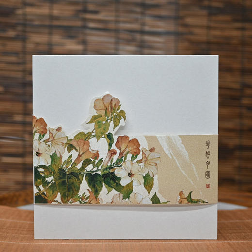 羽诗制造出品 花染灯影手提书灯烛台香薰蜡烛月饼礼盒套装 商品图4