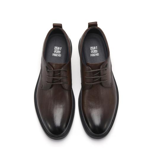 西村名物2024年新款舒适软底软面商务休闲男鞋X13AV12801 商品图5