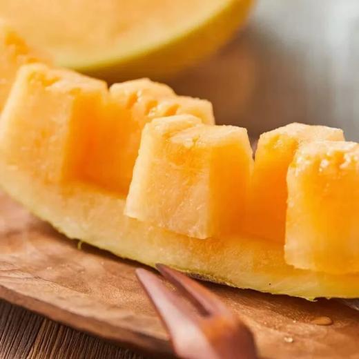 新鲜水果  新疆黄皮哈密瓜1枚（每枚2~2.2斤左右） 商品图2