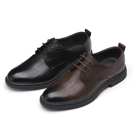 西村名物2024年新款舒适软底软面商务休闲男鞋X13AV12801 商品图0