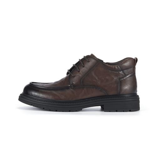 西村名物2024年新款舒适软底软面商务休闲男鞋X13DU46361 商品图3