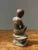 黄杨木雕奇石上達摩自在坐像，顺丰包邮 商品缩略图3