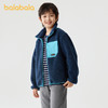 巴拉巴拉童装男童外套儿童新款秋冬装女童摇粒绒上衣拼接撞色 商品缩略图2