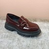 西村名物2024年秋季新款舒适厚底乐福鞋U23CM36091 商品缩略图2