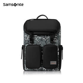 新秀丽MOSS系列V&A联名款高端商务双肩包NR0*004