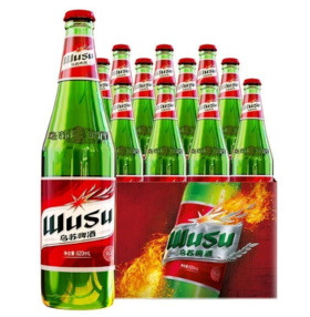 [啤酒]乌苏啤酒620ml*12瓶