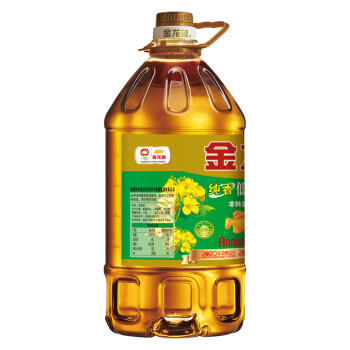 金龙鱼 食用油 非转基因 物理压榨 纯香低芥酸菜籽油5L /粮油调味 /食用油 /菜籽油 商品图3