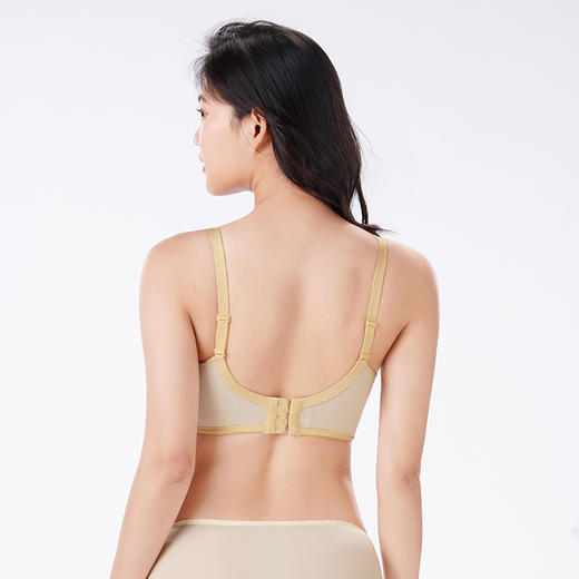 都市丽人内衣聚拢升杯常规文胸蕾丝超薄文胸3/4杯三排扣软钢圈YBT2C7 商品图3