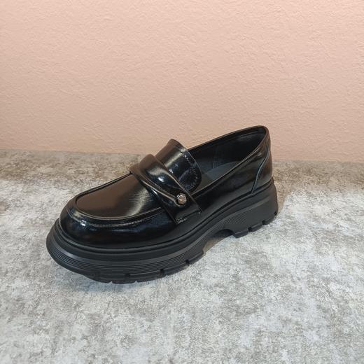 西村名物2024年秋季新款舒适厚底乐福鞋U23CM36091 商品图1