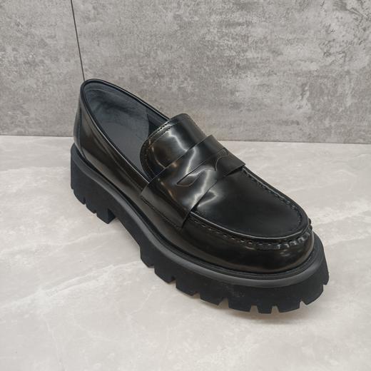 西村名物2023年秋季新款舒适厚底百搭乐福鞋U23CM33921 商品图2