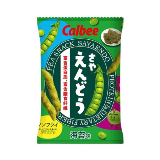Calbee牌海苔味豌豆脆64g/袋 商品图0