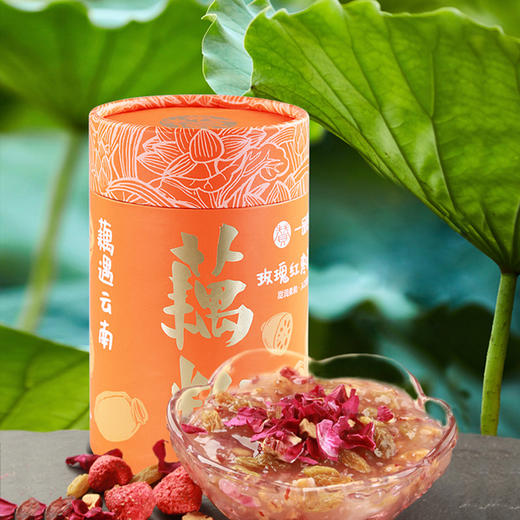 清润养颜 玫瑰红枣藕粉 商品图2