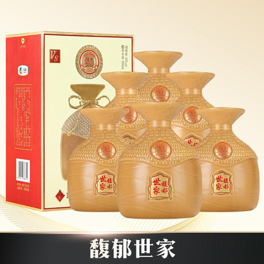 【年中大促】酒鬼 馥郁世家 v8 馥郁香 52度 500ml*6瓶 商品图5