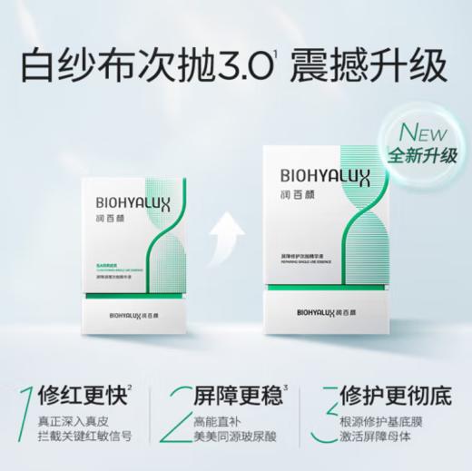 润百颜白纱布屏障修护次抛精华液1.5ml*30支面部补水保湿维稳舒缓【2.0/3.0版本随机发货】 商品图4