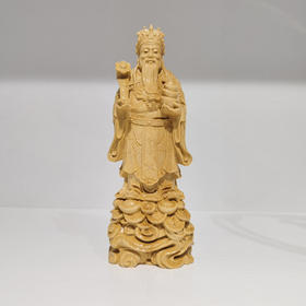 立财神°黄杨木摆件