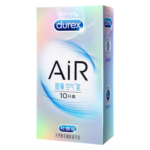 杜蕾斯 AiR隐薄空气套避孕套 10只装 商品图0