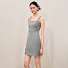 玛克门店发货：通勤风烟灰色外搭连衣裙MC88DR557A50 商品缩略图1