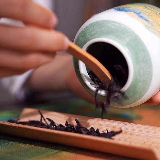 成艺陶瓷密封茶叶罐茶盒茶仓旅行高档储物罐普洱罐存茶罐复古茶具千里江山融香茶叶罐 商品图2