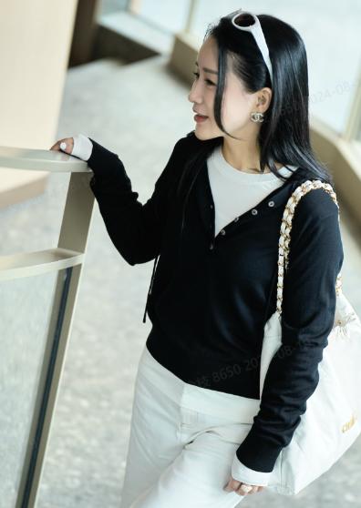 【M1】臣禾	套头连帽针织衫JZ243090475 商品图0