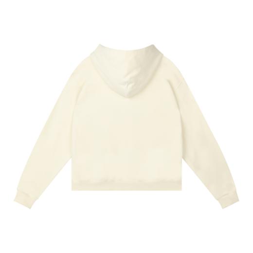 WassupHouse写实腊肠犬印花插袋短宽连帽卫衣 商品图5