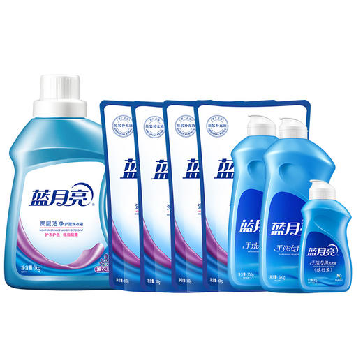 蓝月亮1kg薰洁净瓶+500g薰洁净袋×4+500g翻盖+80g白兰旅行装×2 商品图0