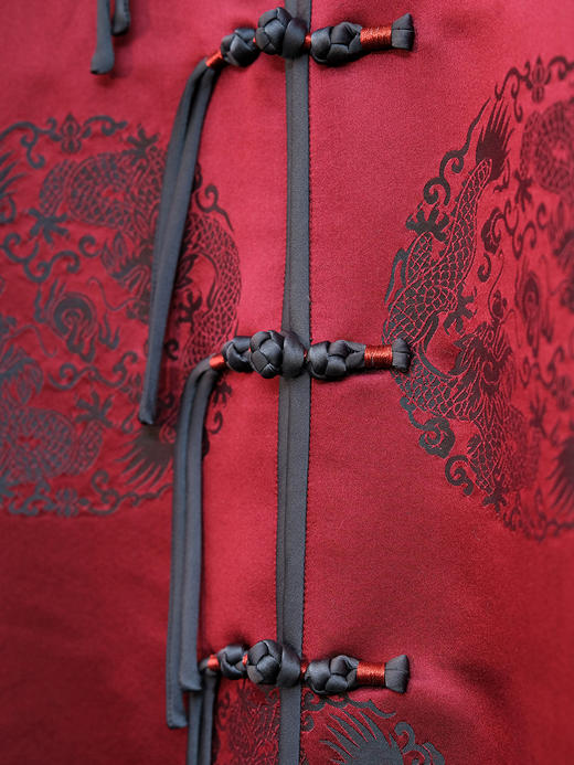 瑕疵|盛唐婧 |福禄新中式国风库缎外套 [特价品](特殊商品不退不换) 商品图4