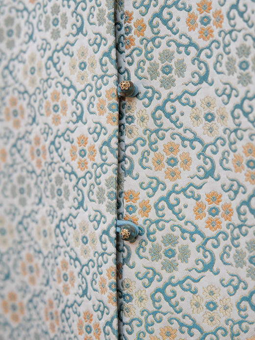 盛唐婧 |好运莲莲新中式宋锦对襟马甲 商品图4