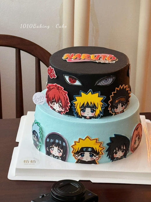 「火影忍者」巧克力糯米糖纸·订制照片·100%动物奶油（附图6+8寸·提前48小时预订） 商品图2