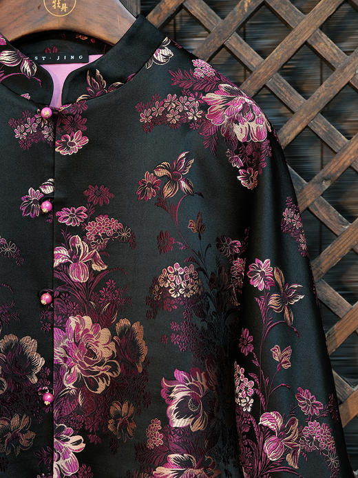 盛唐婧 |暗香中式国风对襟外套 商品图8