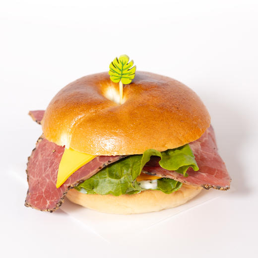 牛肉贝果三明治 商品图0