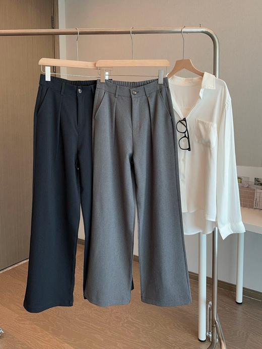 清仓库不退换 好版型，春秋有厚度的垂感西装拖地裤&窄版西装裤 商品图0