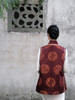 瑕疵|盛唐婧 |中式国风库缎中长马甲-紫红[特价品](特殊商品不退不换) 商品缩略图6