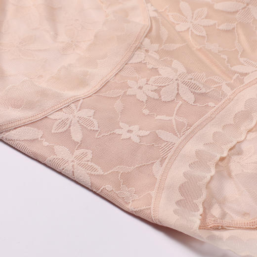 都市丽人内裤蕾丝网布平角裤蕾丝女士内裤LKT5N2 商品图6