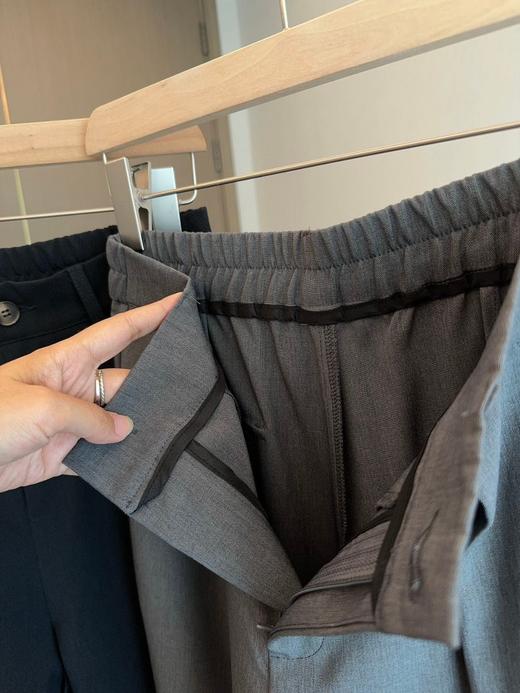 清仓库不退换 好版型，春秋有厚度的垂感西装拖地裤&窄版西装裤 商品图2