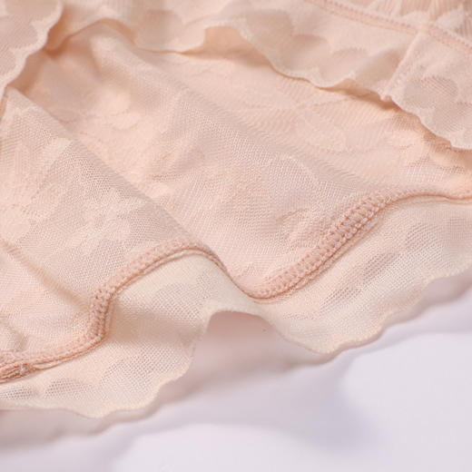 都市丽人内裤蕾丝网布平角裤蕾丝女士内裤LKT5N2 商品图5