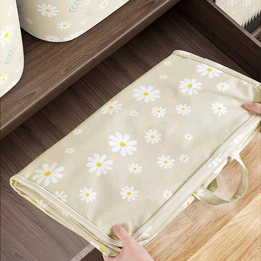 【超值3件套】sweet coco 秋日小雏菊 棉被/衣物收纳三件套 大容量收纳 家居好物 可折叠 商品图3