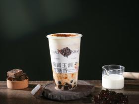 烤黑糖珍珠奶茶